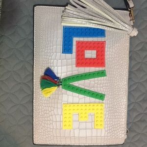 LOVE WRISTLET/ CLUTCH